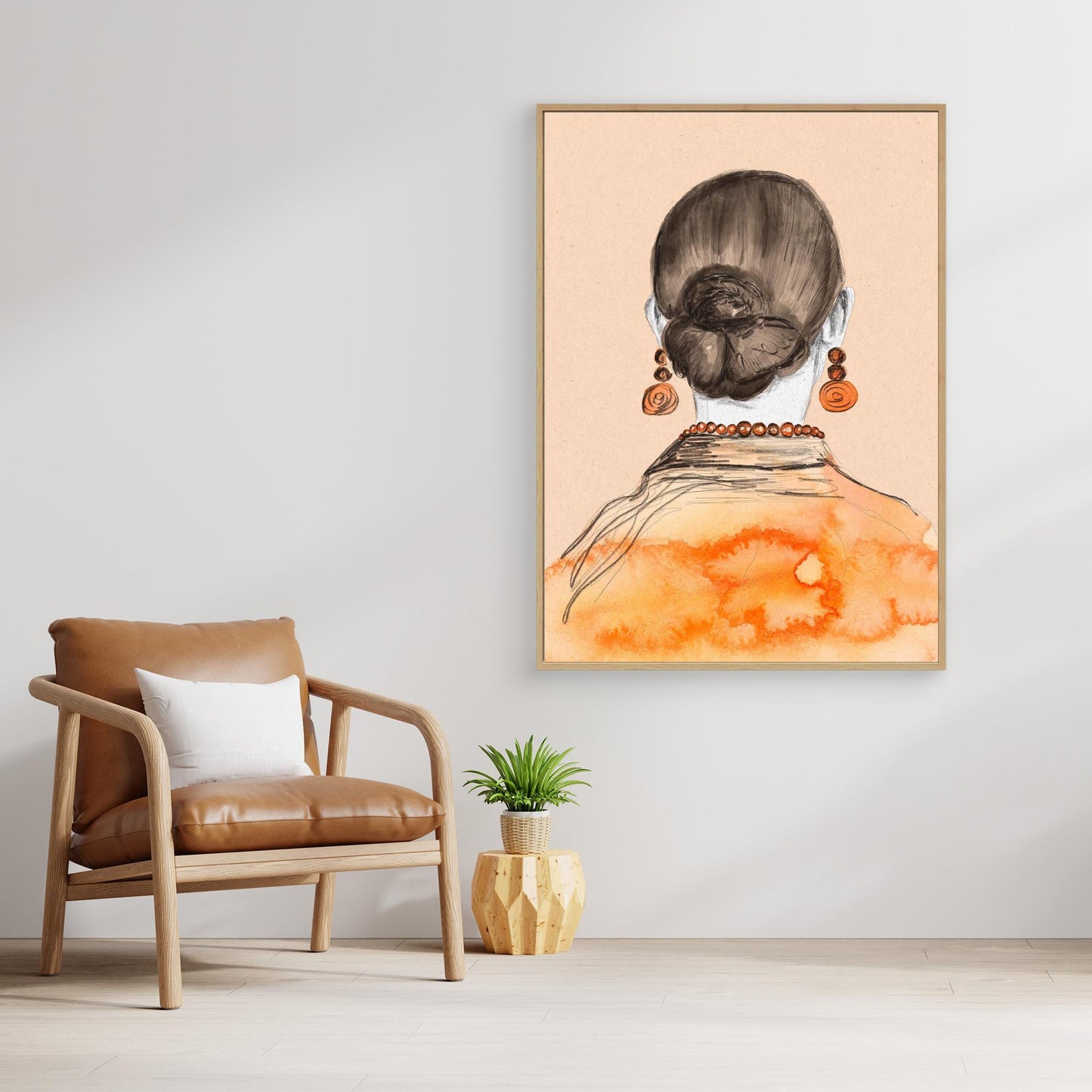 Kunstdruck "Ohne Blick"