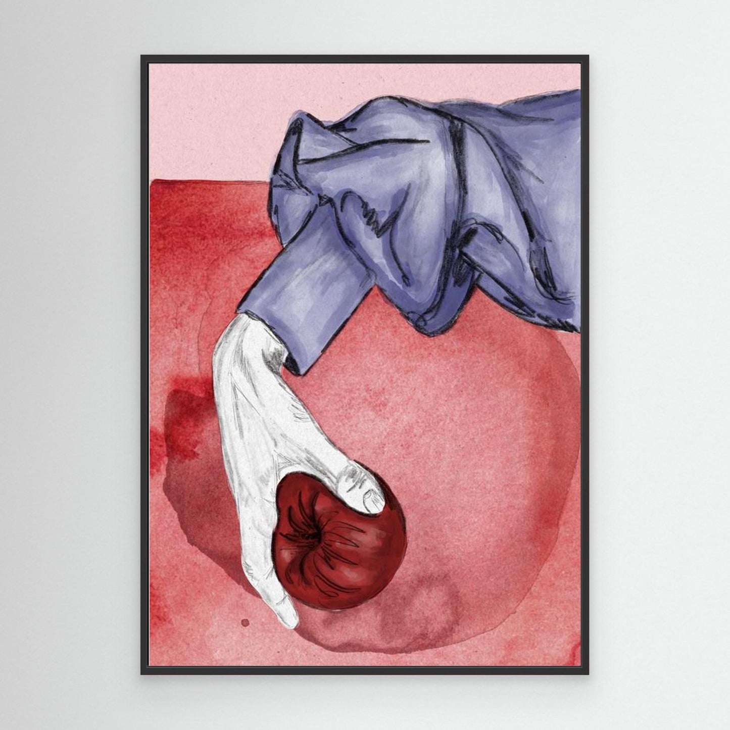 Kunstdruck "Die Verführung"