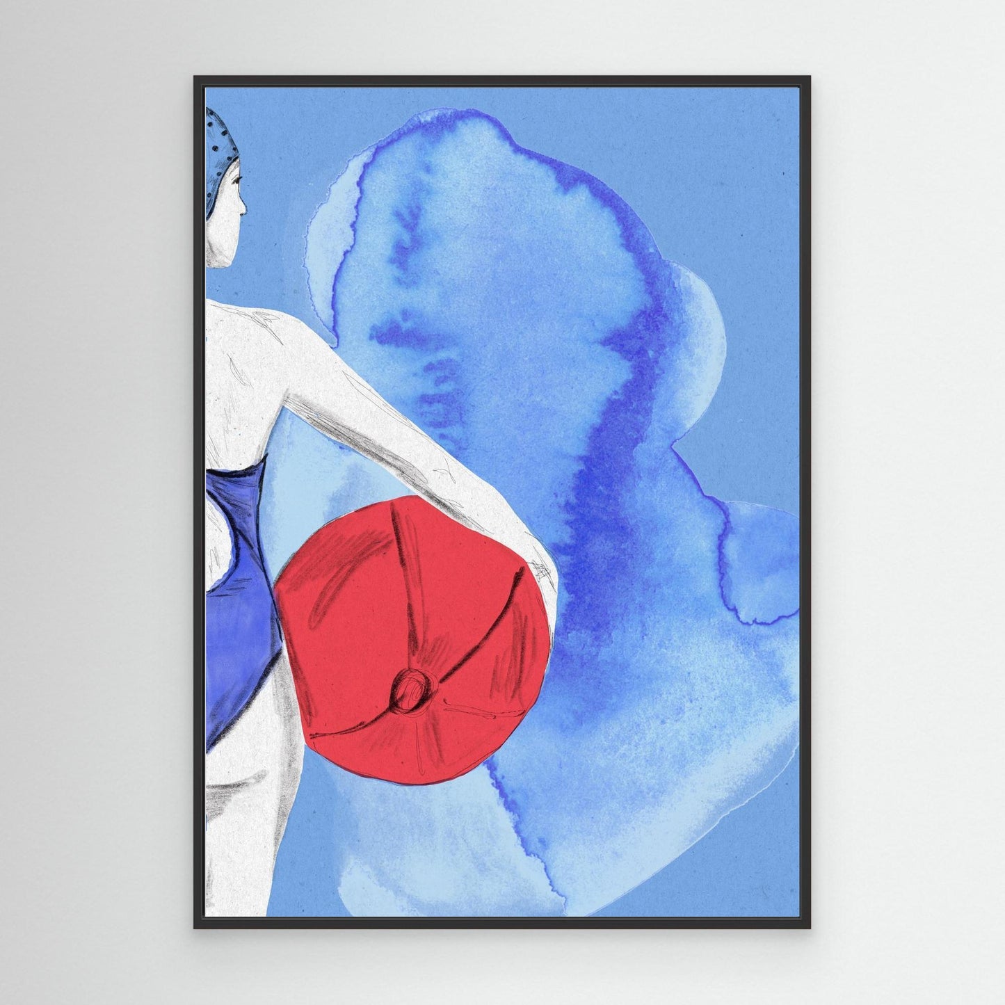 Kunstdruck "Roter Punkt"