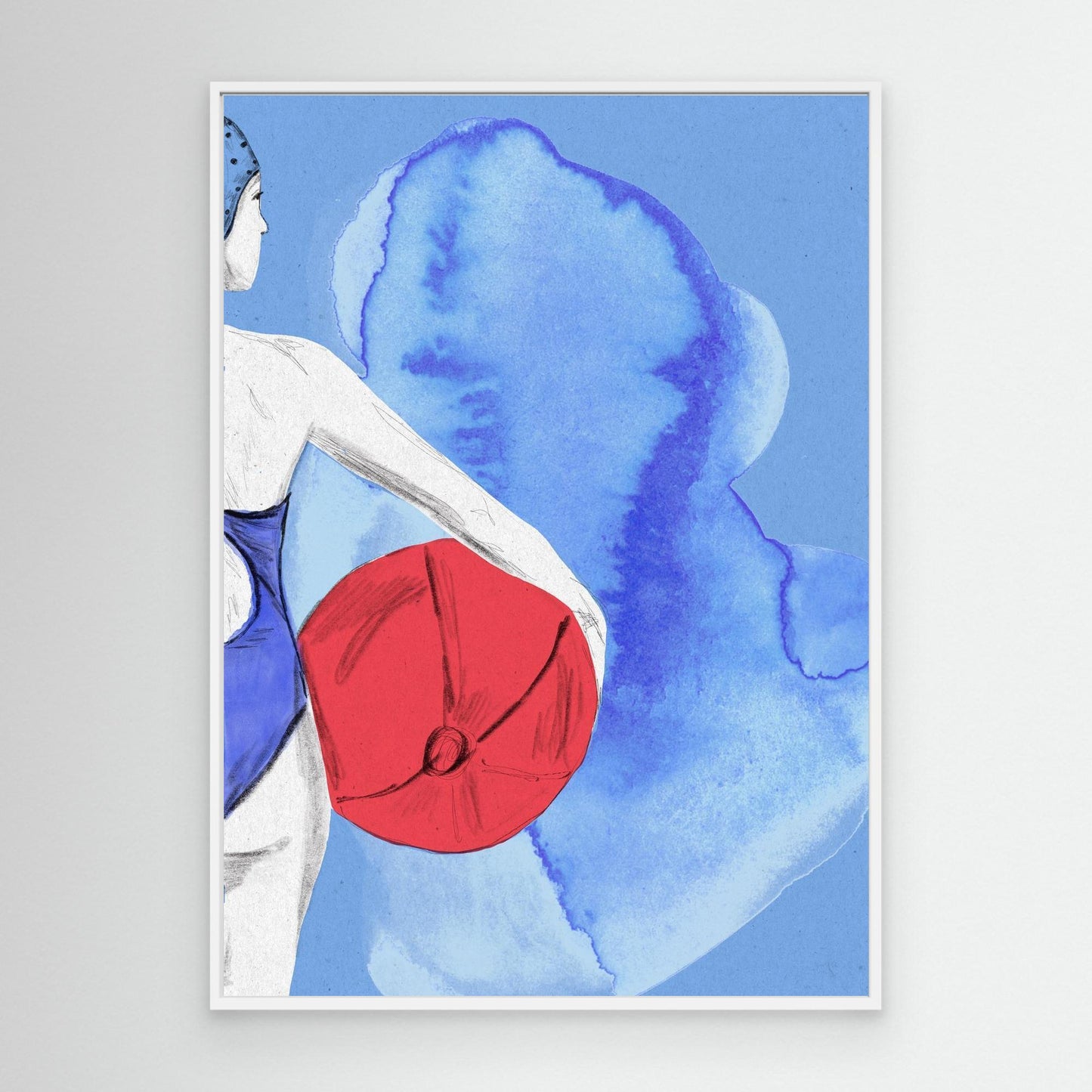 Kunstdruck "Roter Punkt"