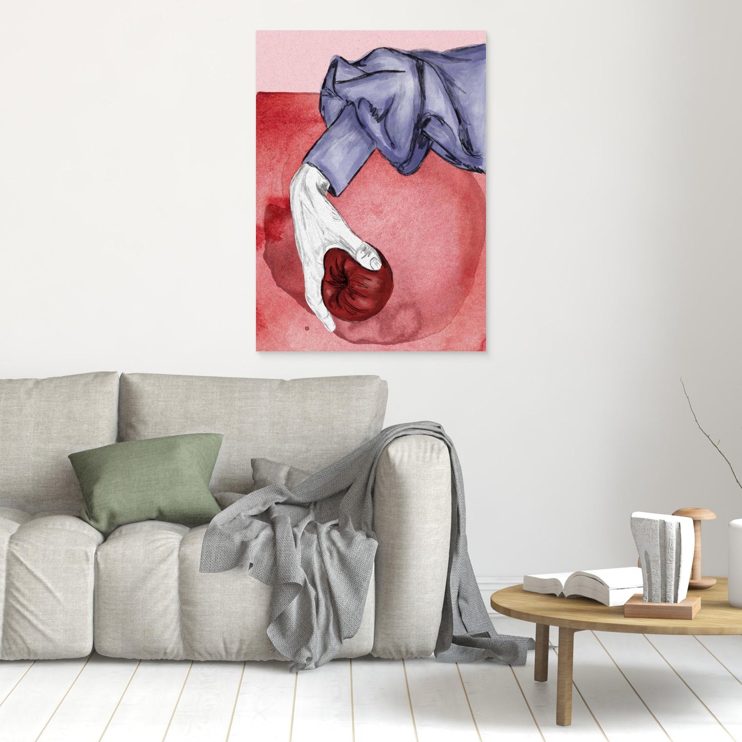 Kunstdruck "Die Verführung"