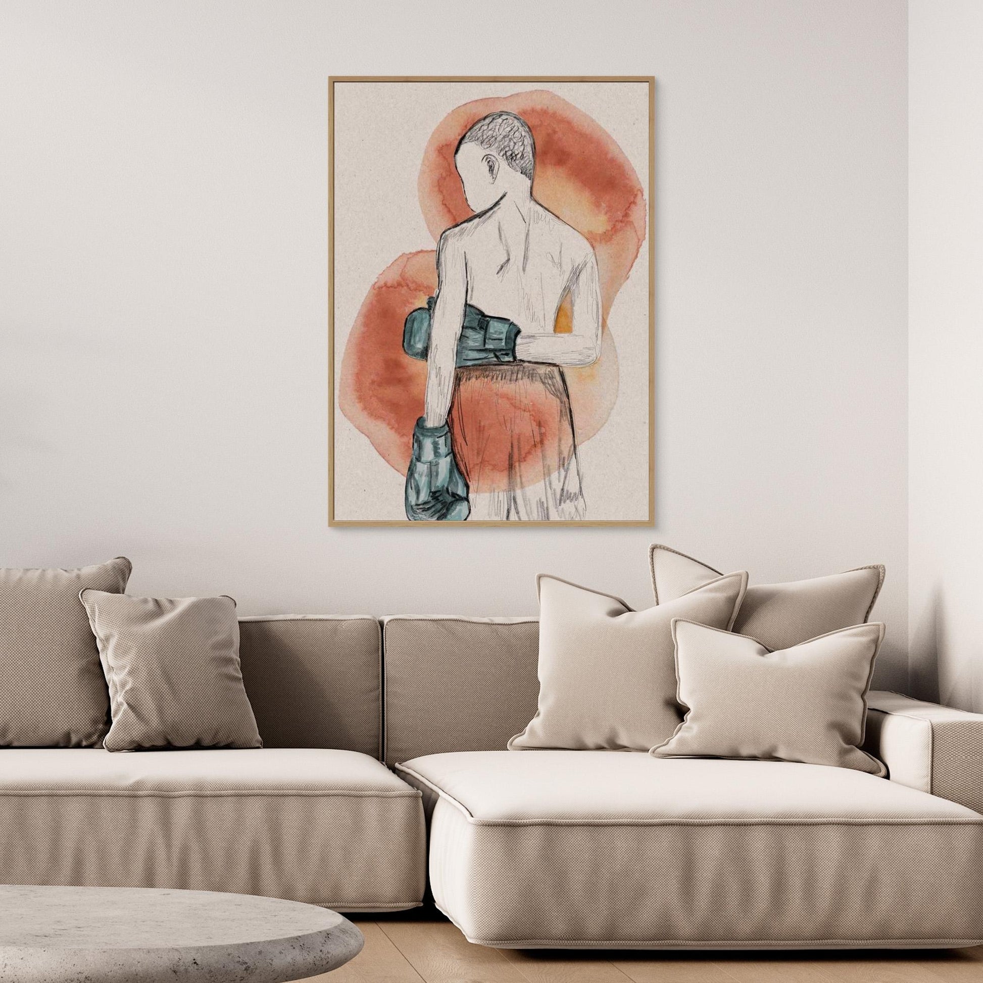 Kunstdruck "Im Fokus"