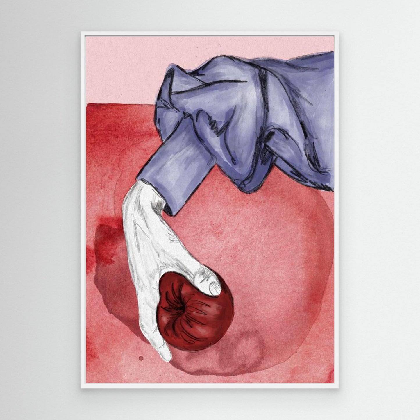 Kunstdruck "Die Verführung"
