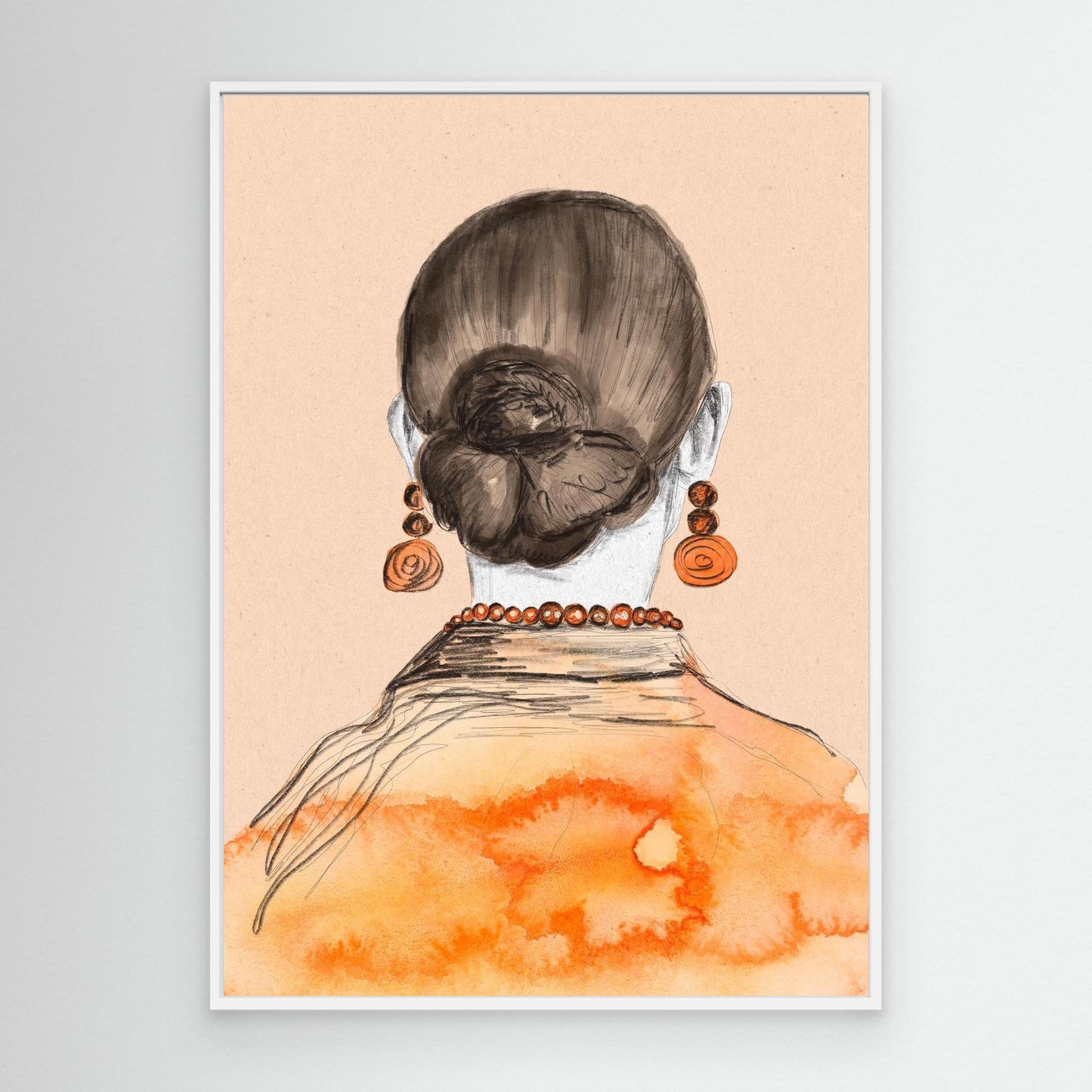 Kunstdruck "Ohne Blick"