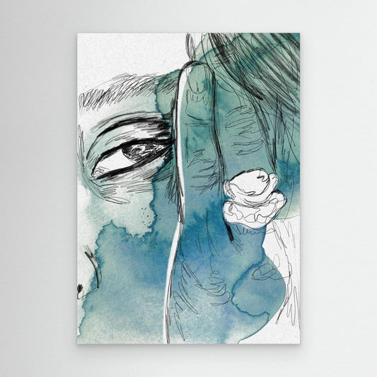 Kunstdruck "Der Blick"