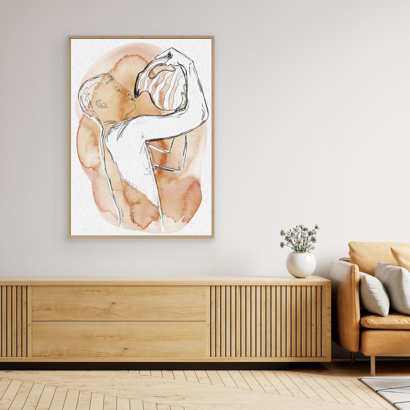 Kunstdruck "Durstig"