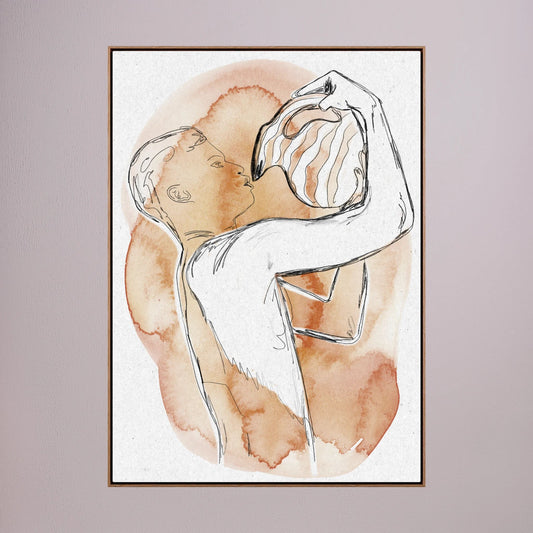 Kunstdruck "Durstig"