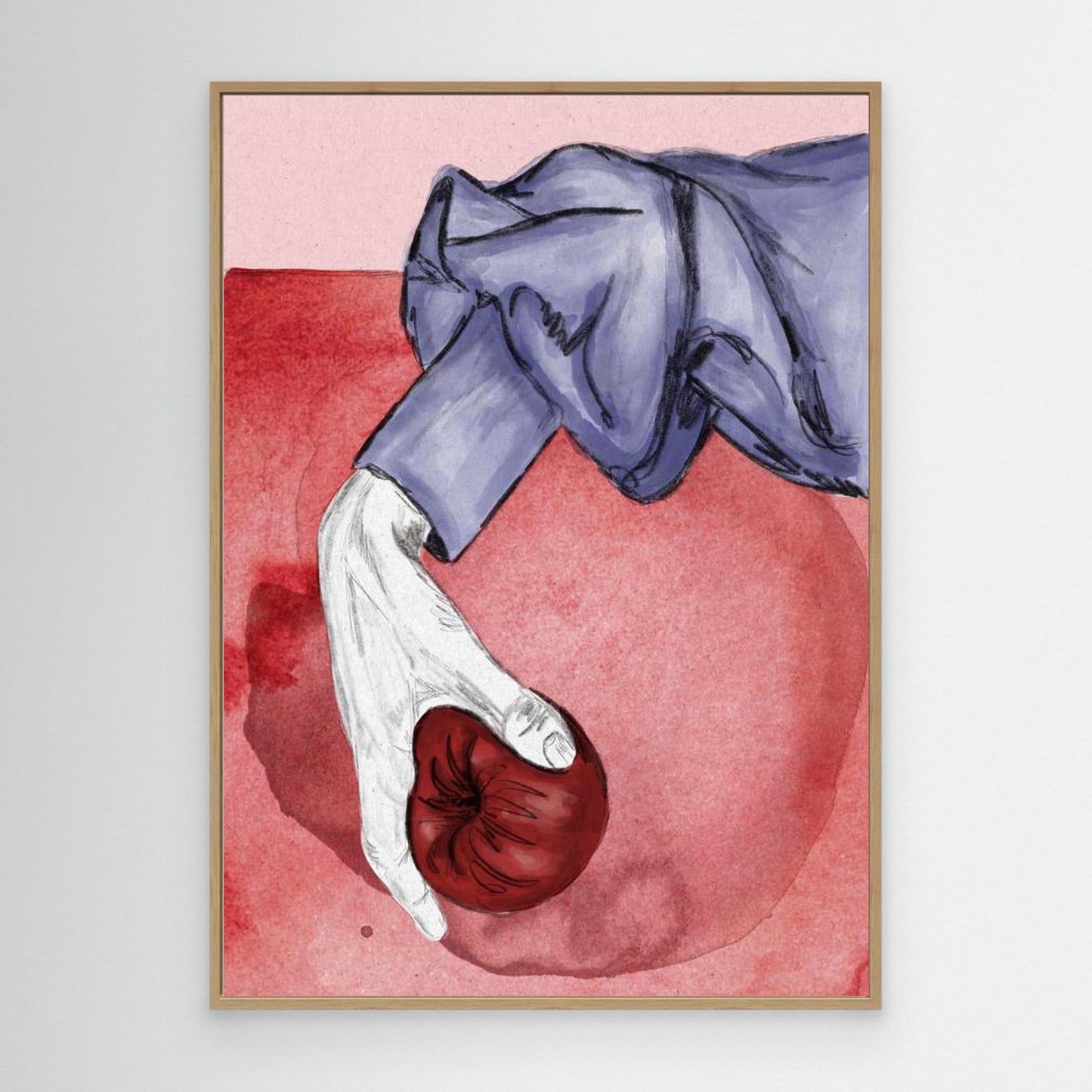Kunstdruck "Die Verführung"