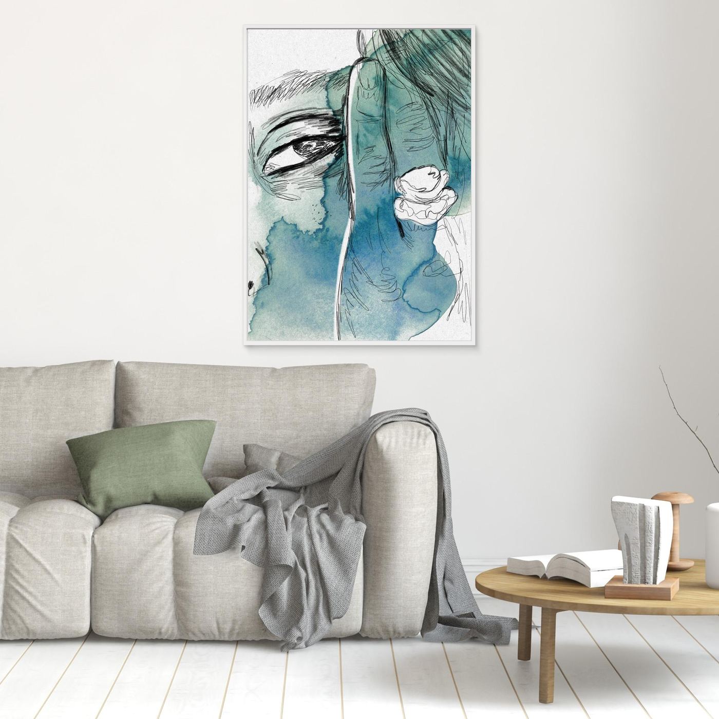Kunstdruck "Der Blick"