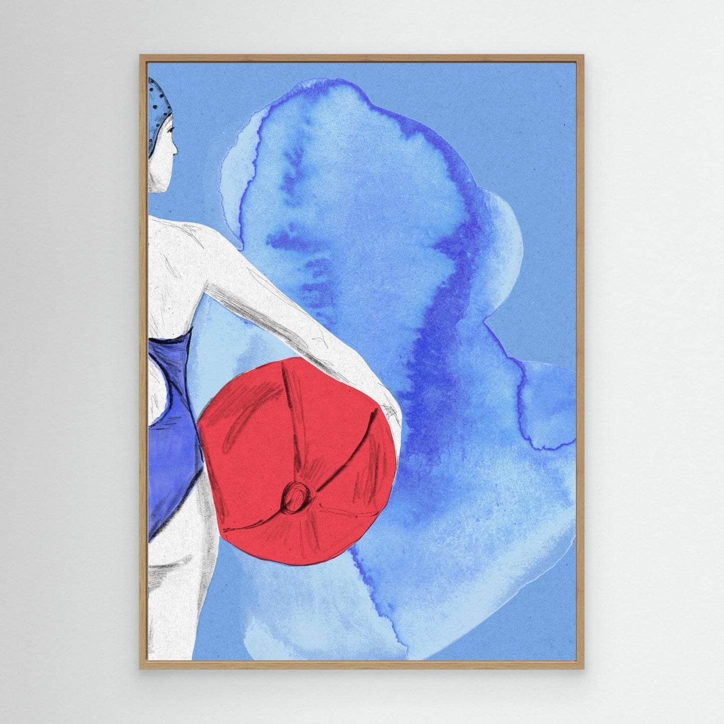 Kunstdruck "Roter Punkt"